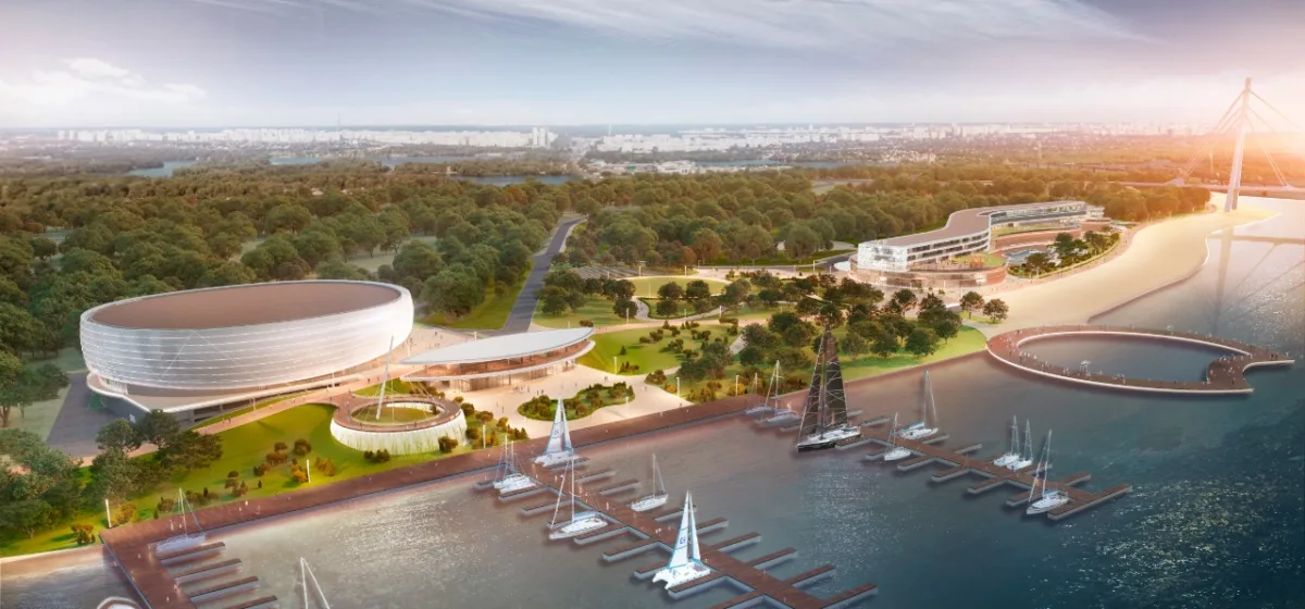 City Entertainment Resort на острові Муромець в Києві