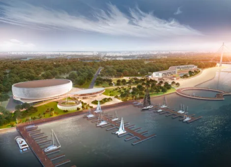 City Entertainment Resort на острові Муромець в Києві