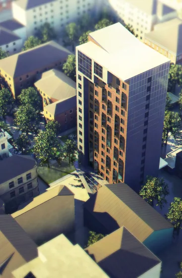 Проєкт готелю класу economy по вул. В. Васильківській у Києві