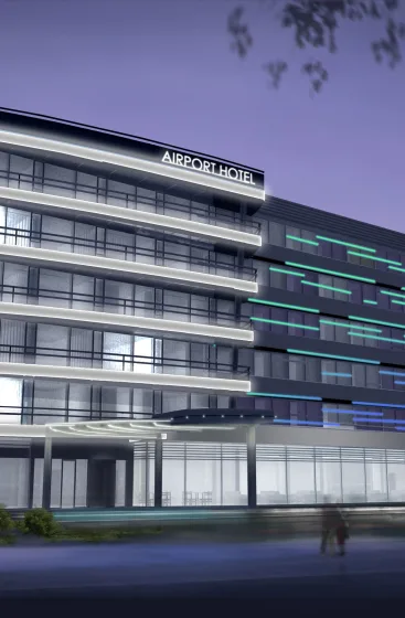Проєкт готелю в аеропорту Київ